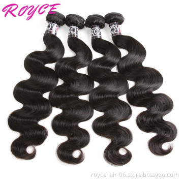 Tangle free Shedding free virgin hair extension, Good quality human hair weft